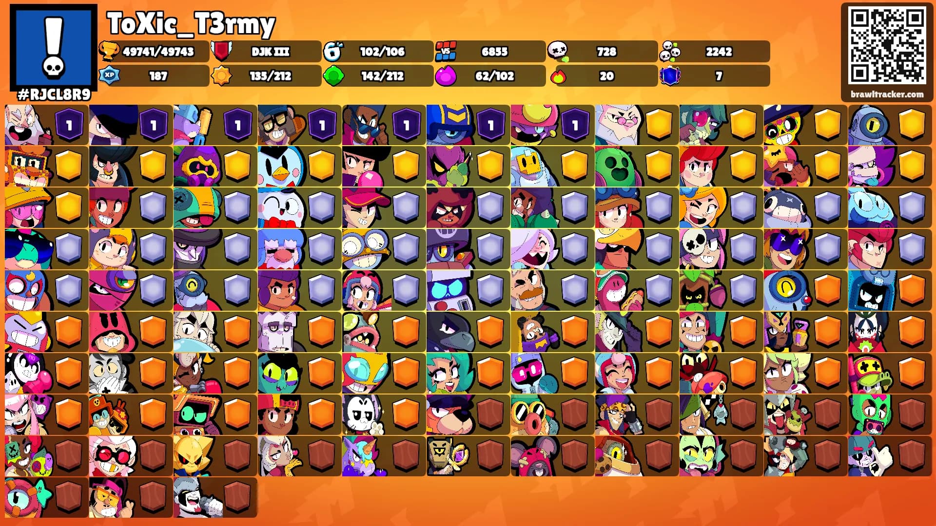 ToXic_T3rmy's Ranks