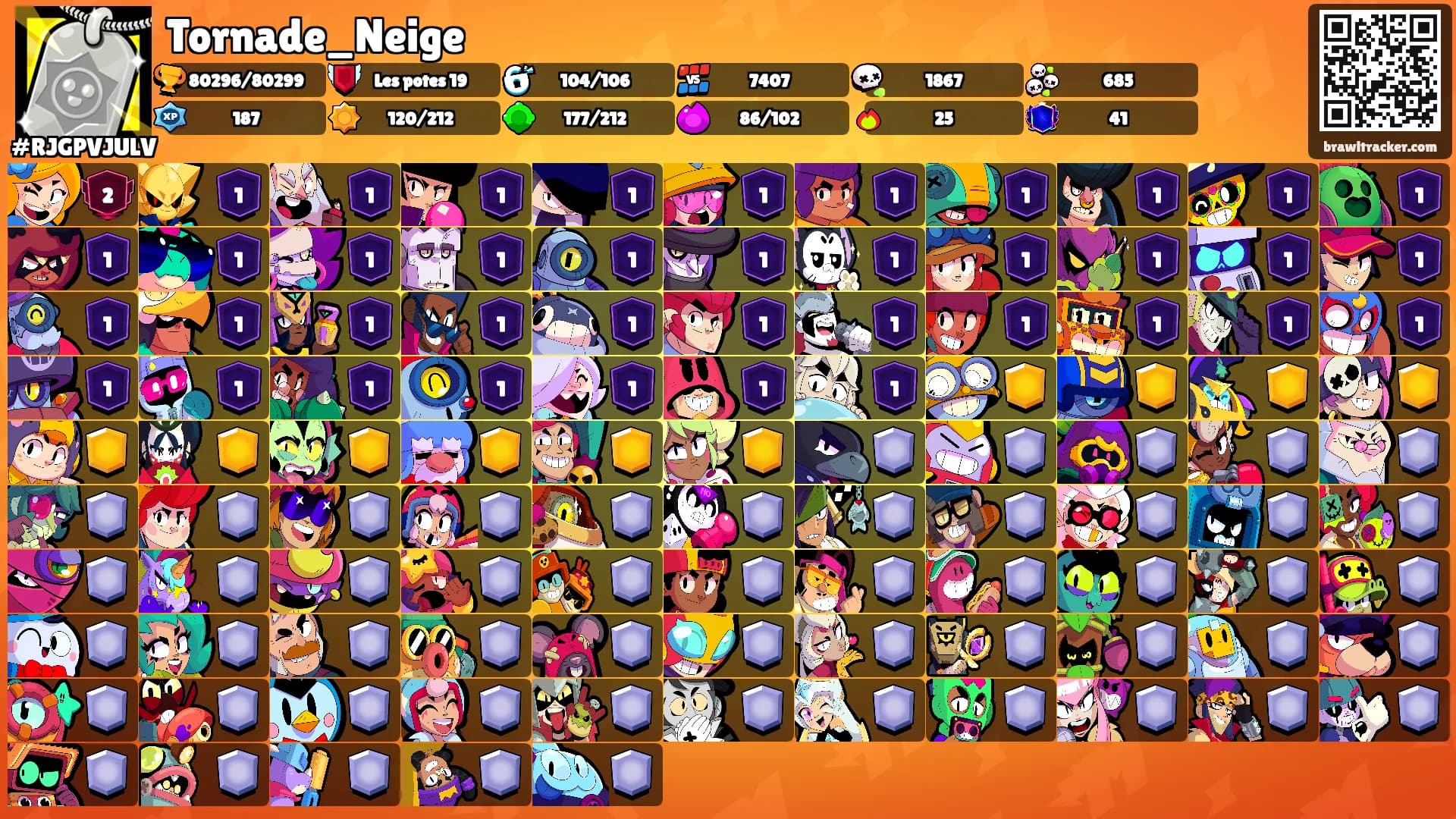 Tornade_Neige's Ranks