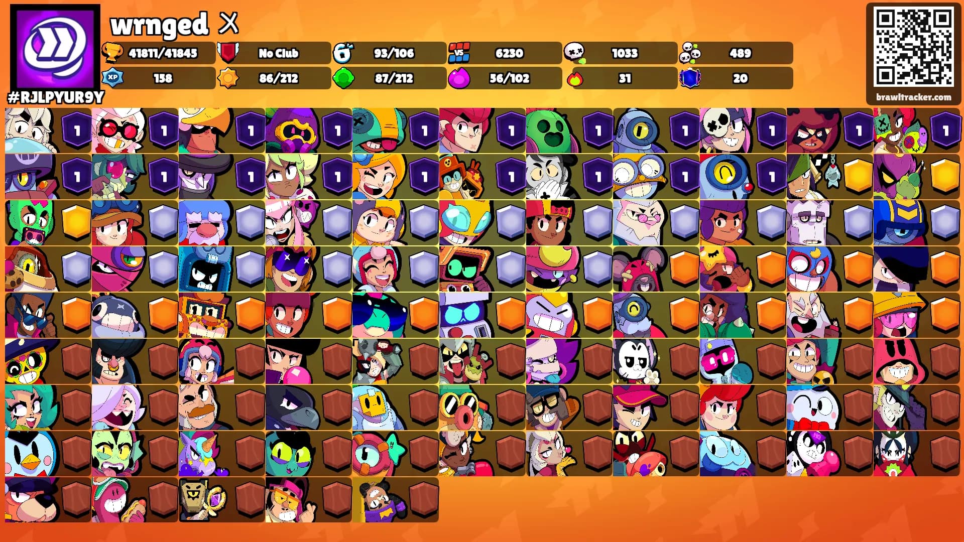 wrnged 〤's Ranks
