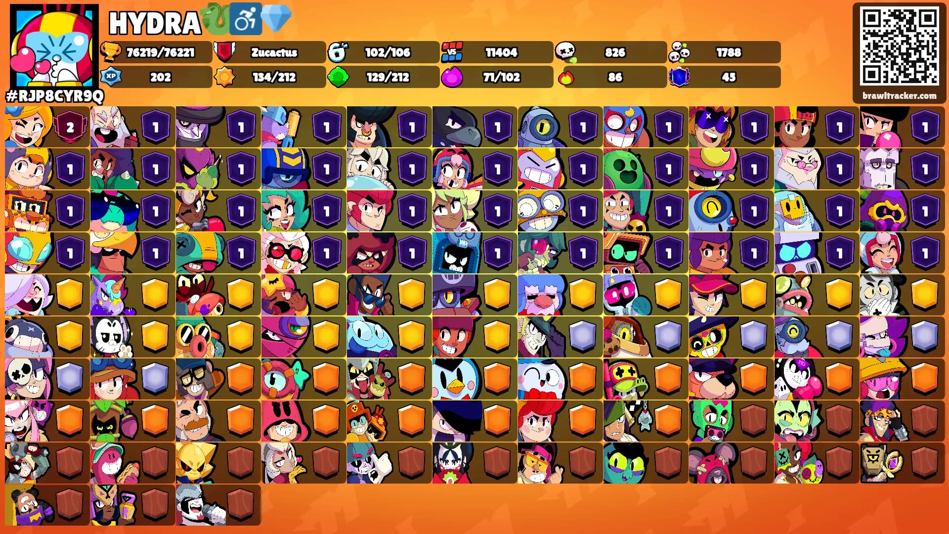 HYDRA🐉♿️💎's Ranks