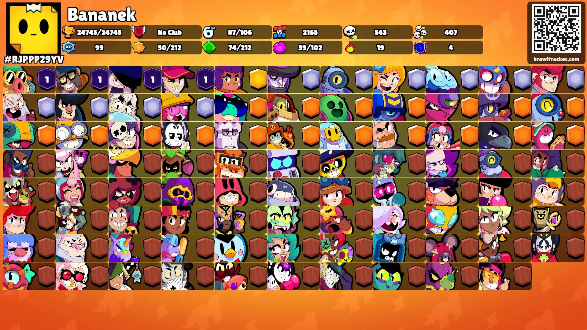 Bananek's Ranks