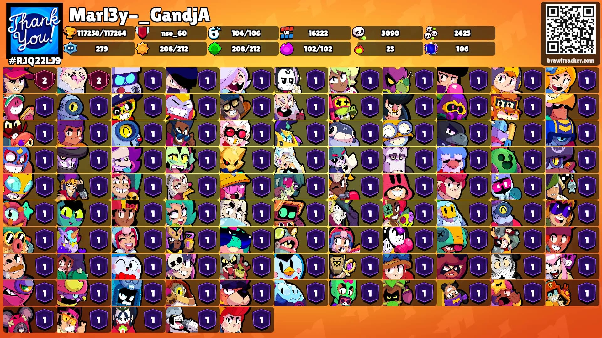 Marl3y-_GandjA's Ranks