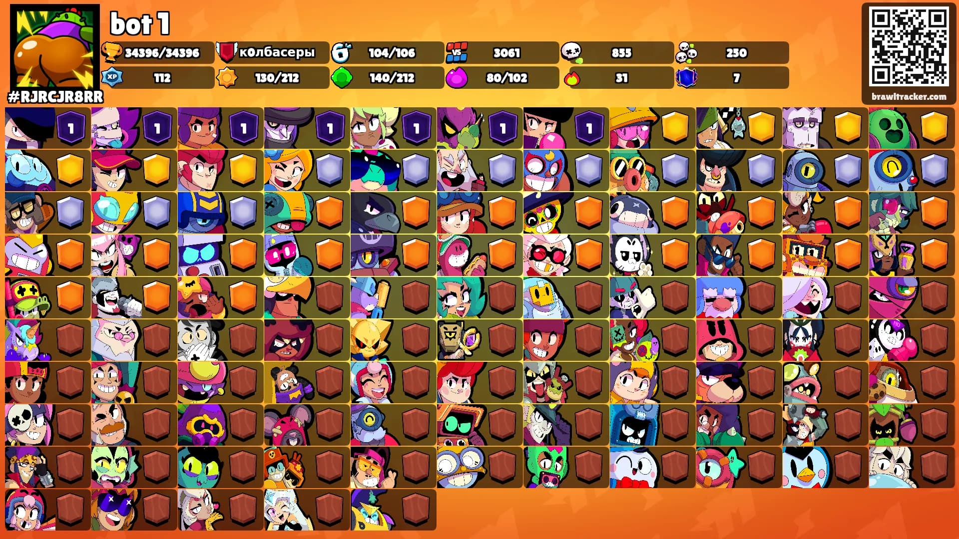 bot 1's Ranks