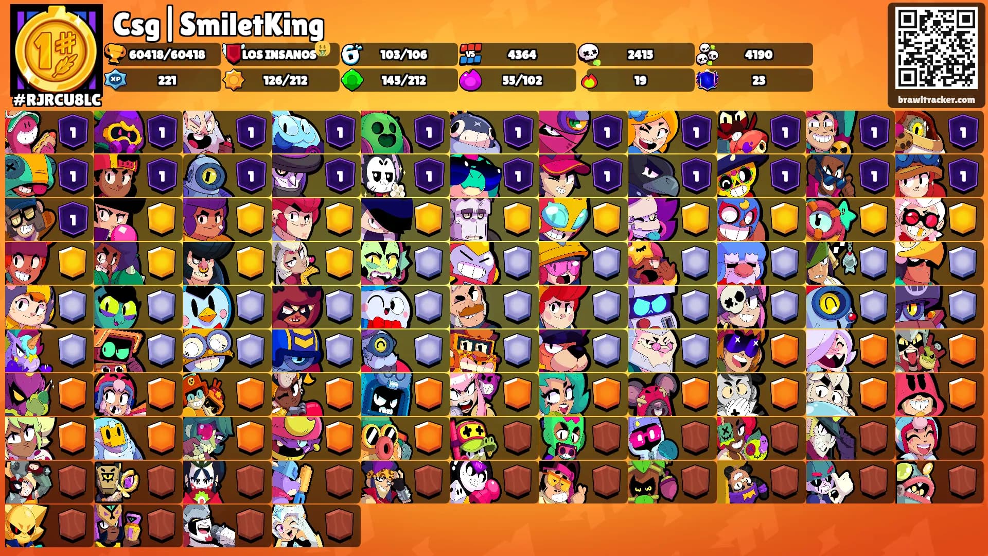 Csg|SmiletKing's Ranks