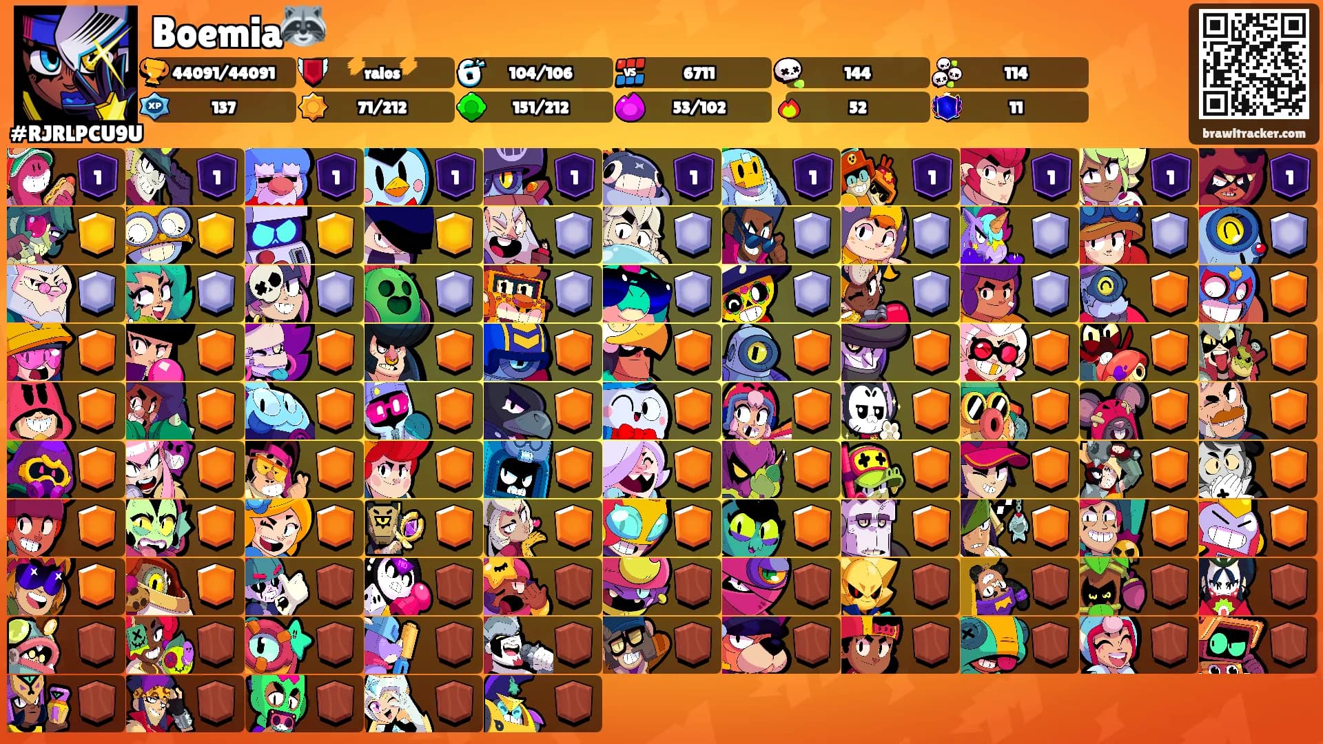 Boemia🦝's Ranks