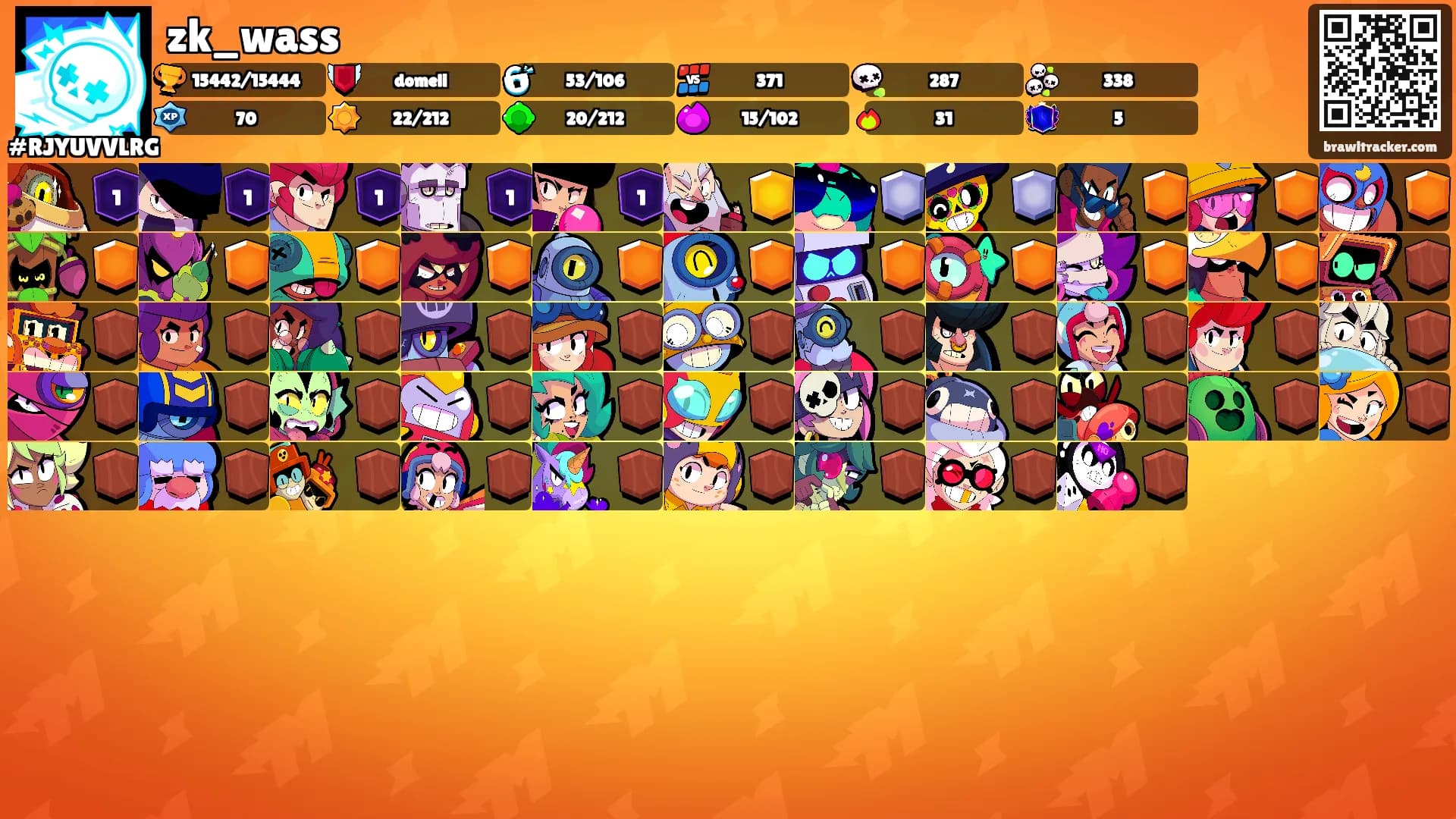 zk_wass's Ranks
