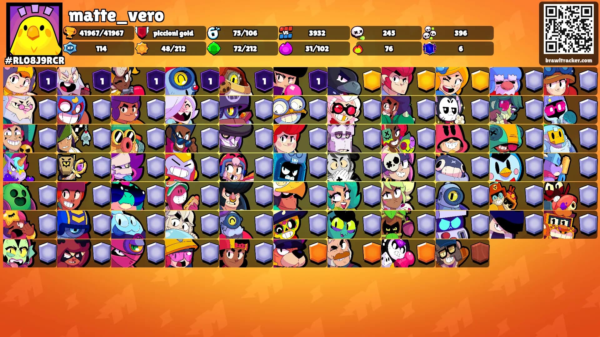 matte_vero's Ranks