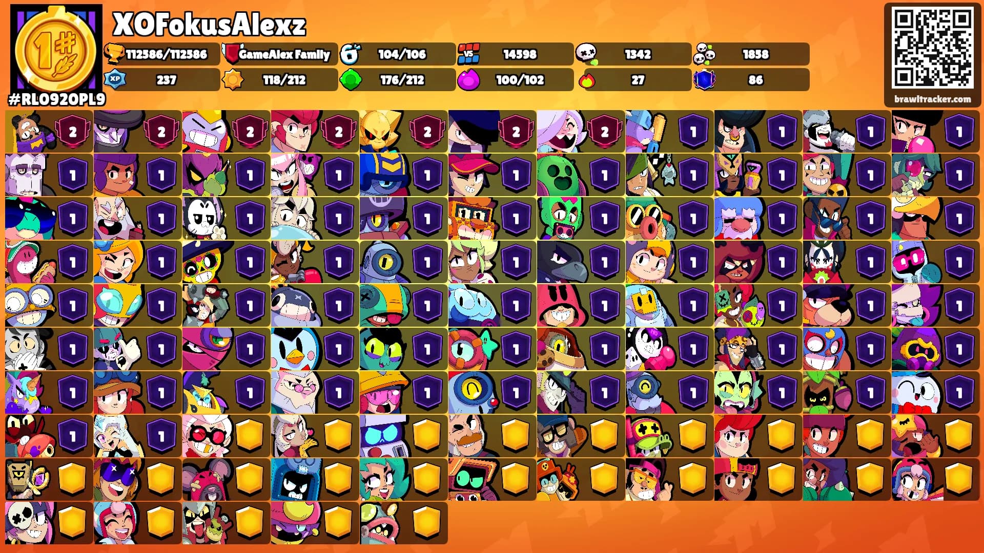 XOFokusAlexz's Ranks