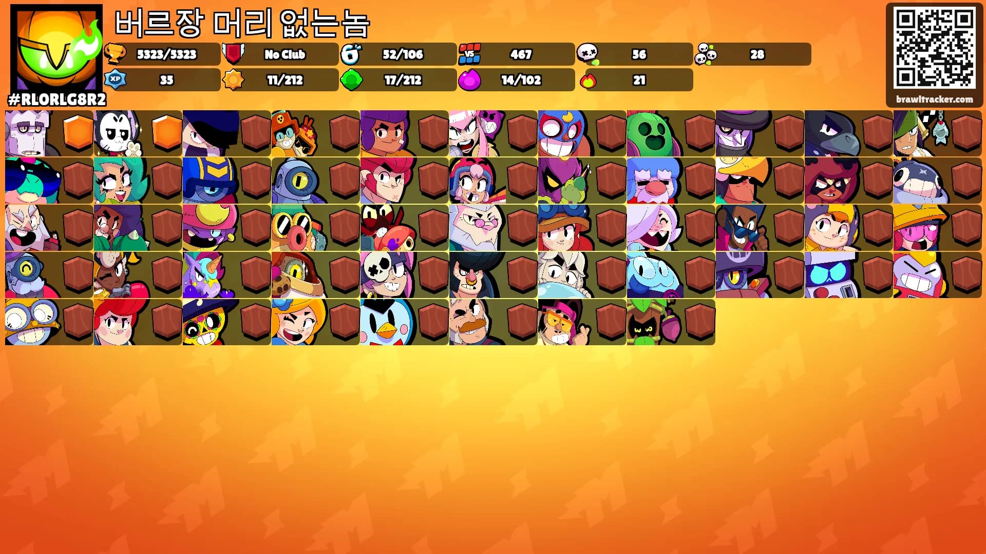 버르장 머리 없는놈's Ranks