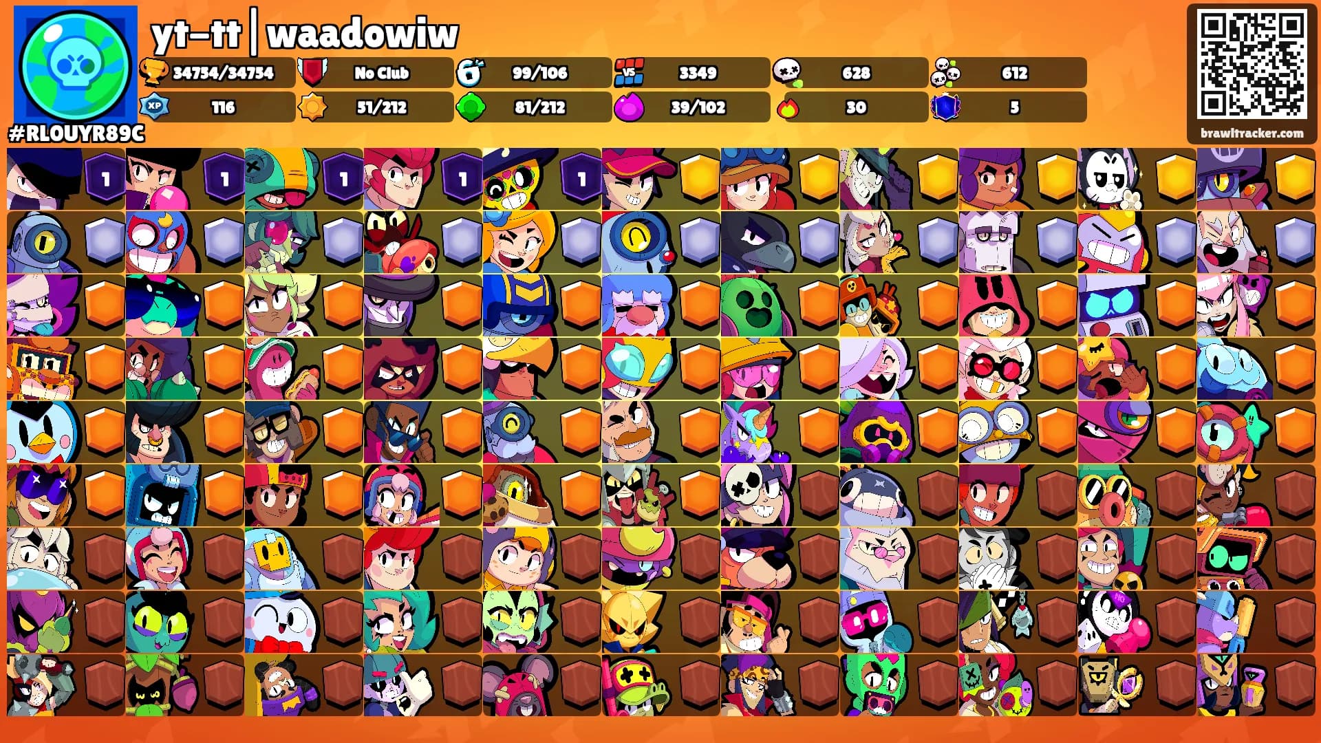 yt-tt|waadowiw's Ranks