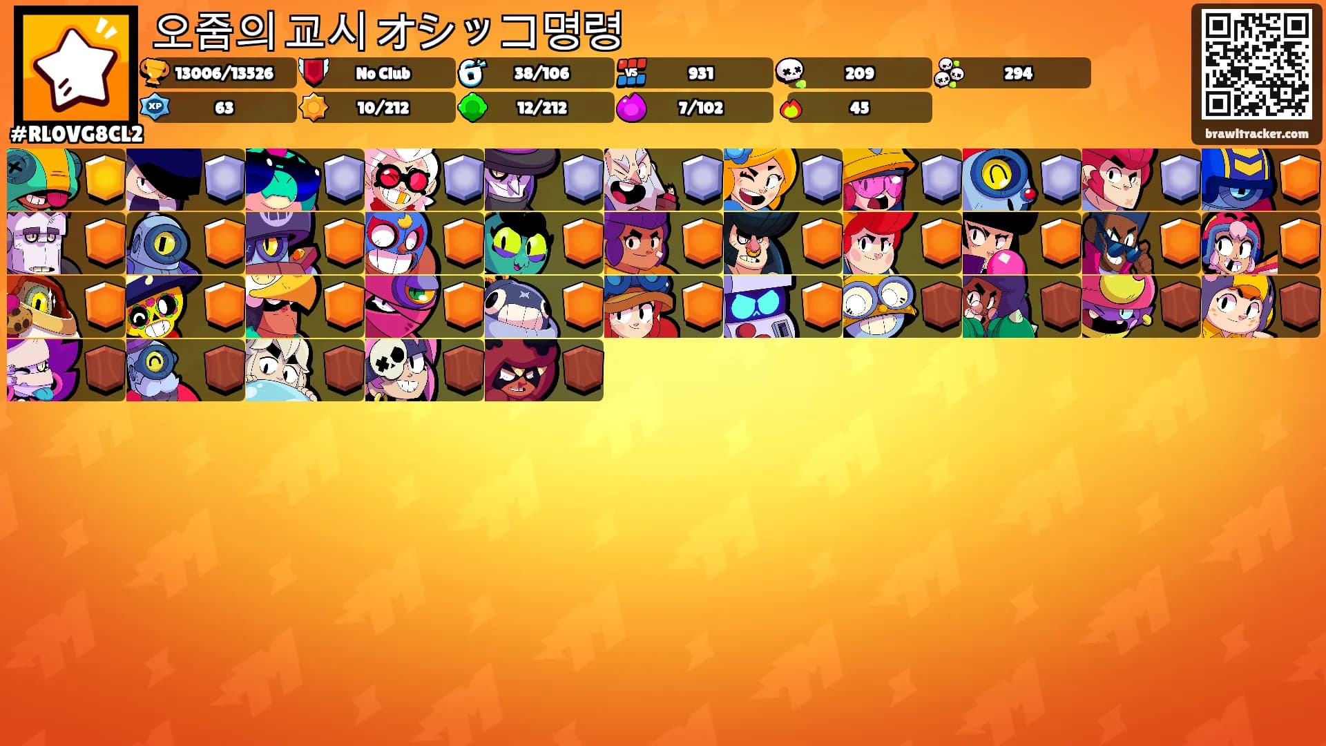 오줌의 교시 オシッコ명령's Ranks