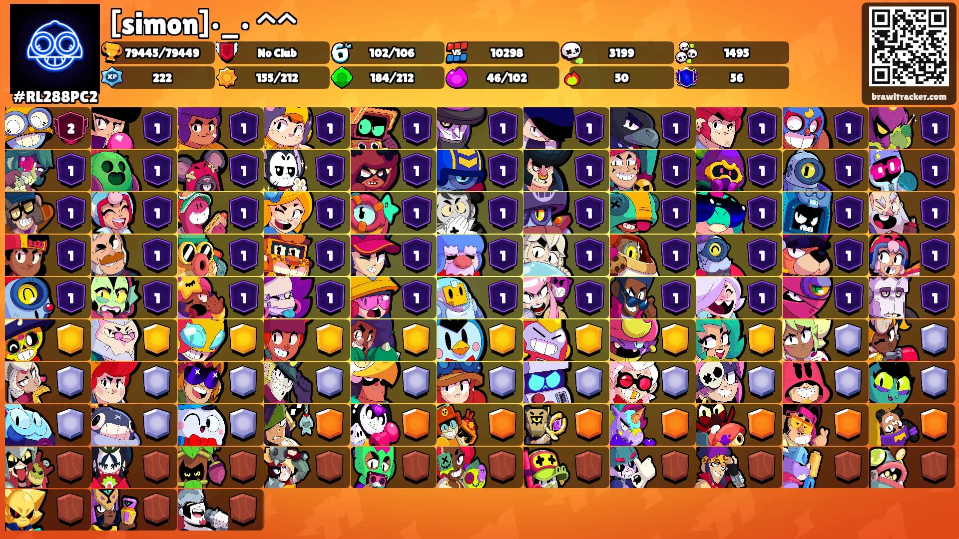 [simon]•_• ^^'s Ranks