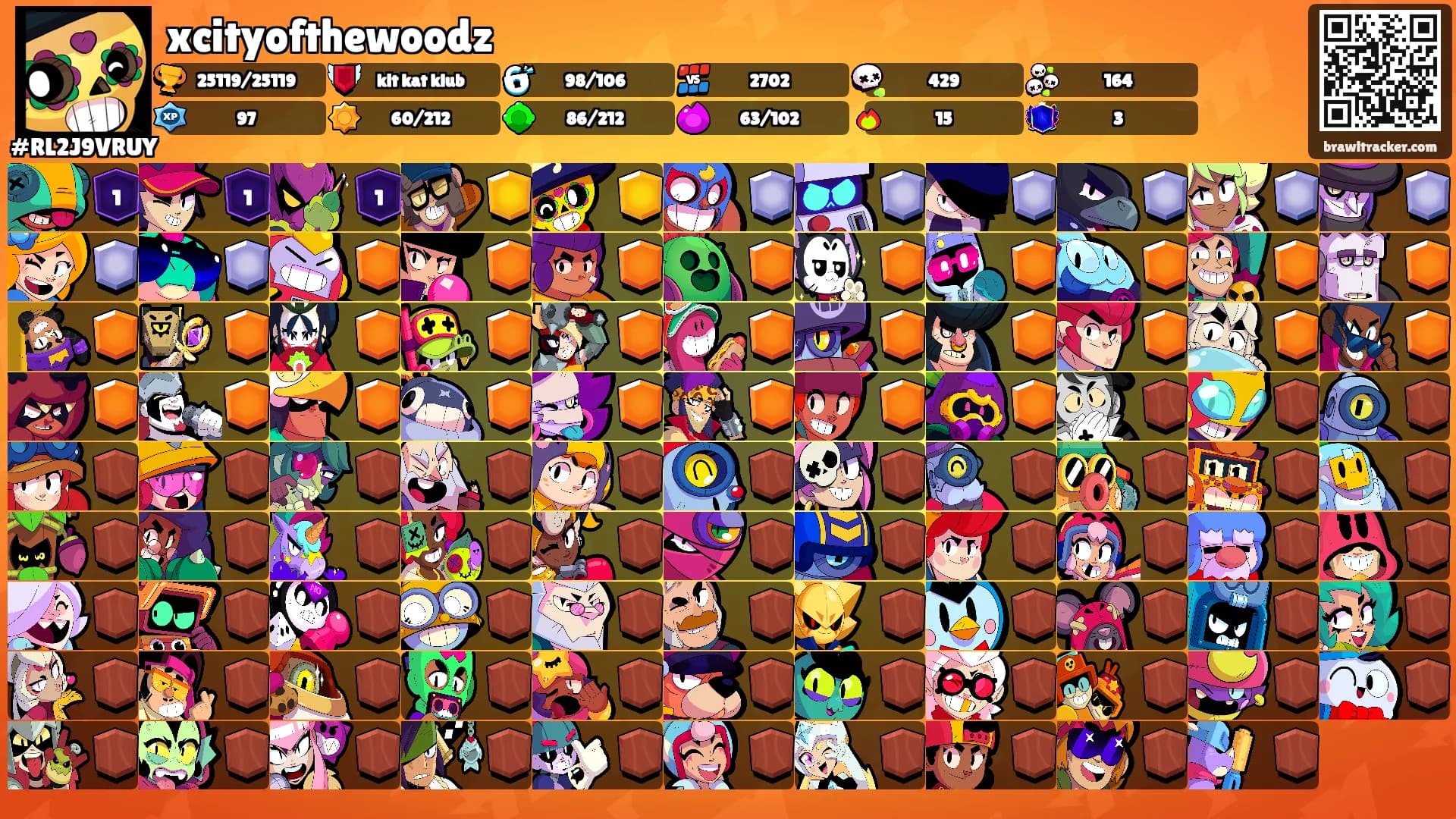 xcityofthewoodz's Ranks