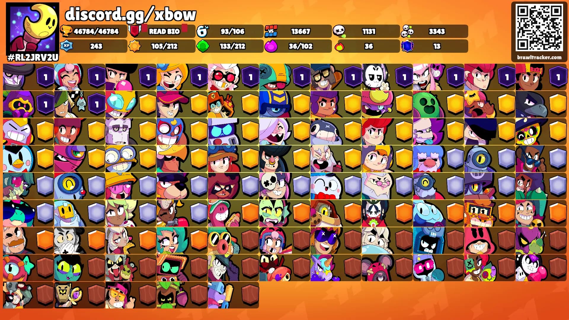 discord.gg/xbow's Ranks