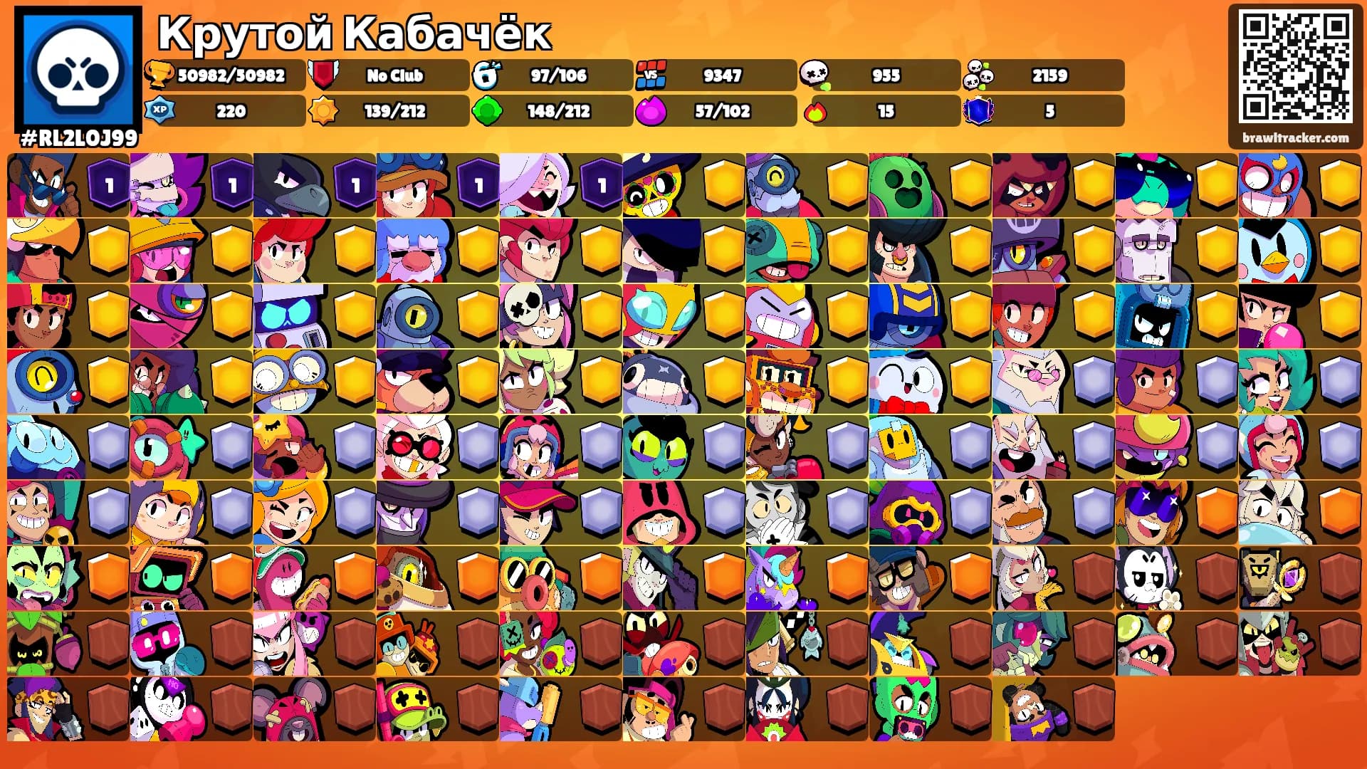 Крутой Кабачёк's Ranks