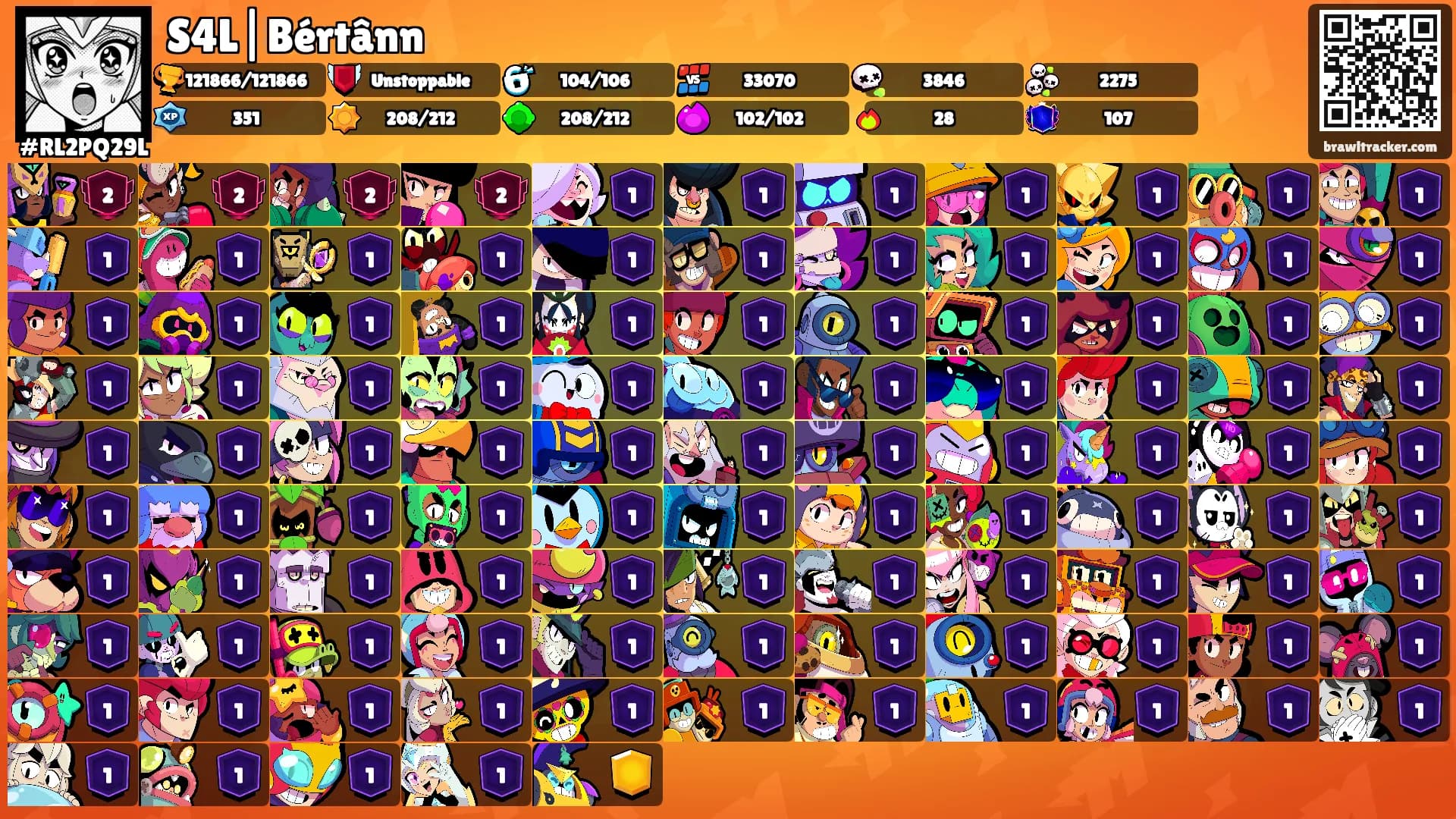 S4L|Bértânn's Ranks