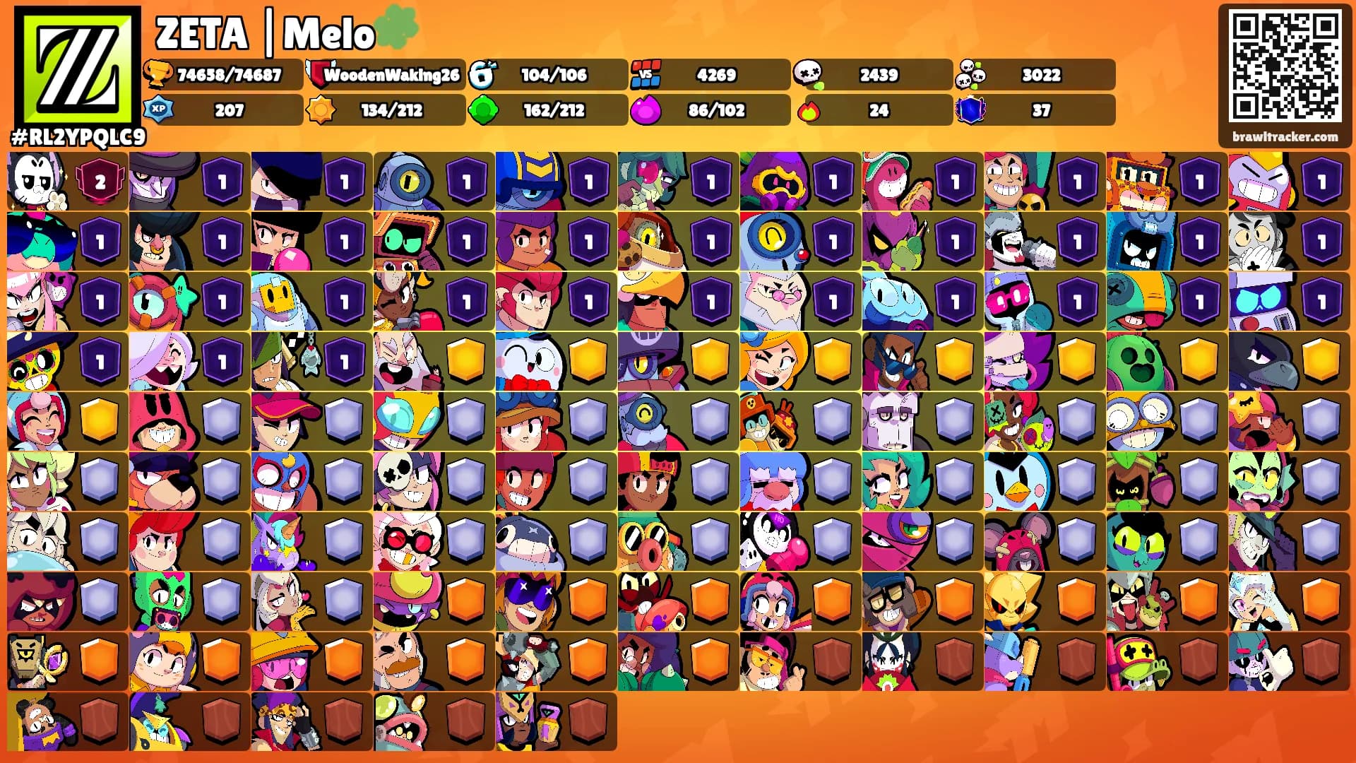 ZETA |Melo🧩's Ranks