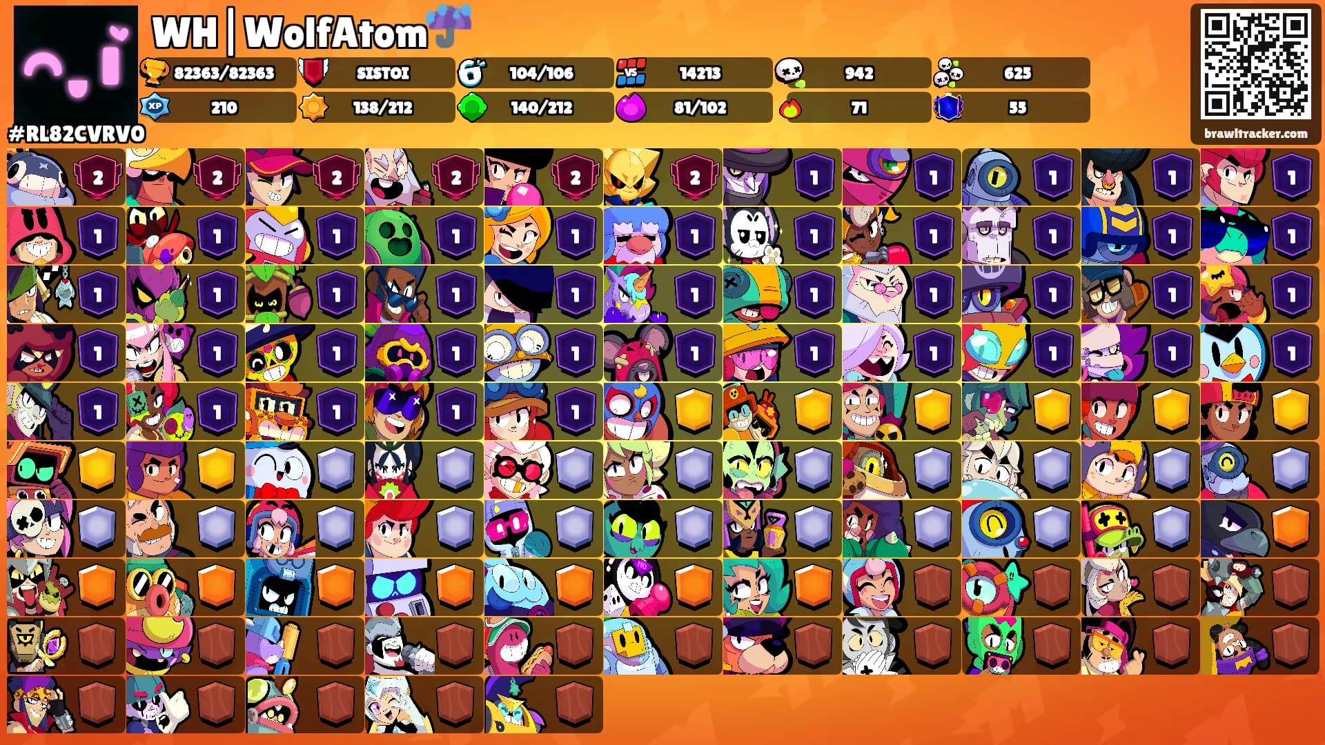 WH|WolfAtom☔'s Ranks