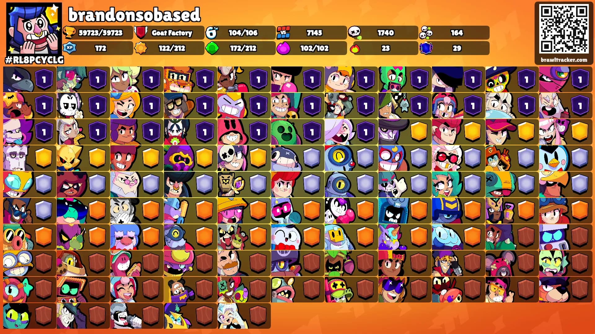 brandonsobased's Ranks