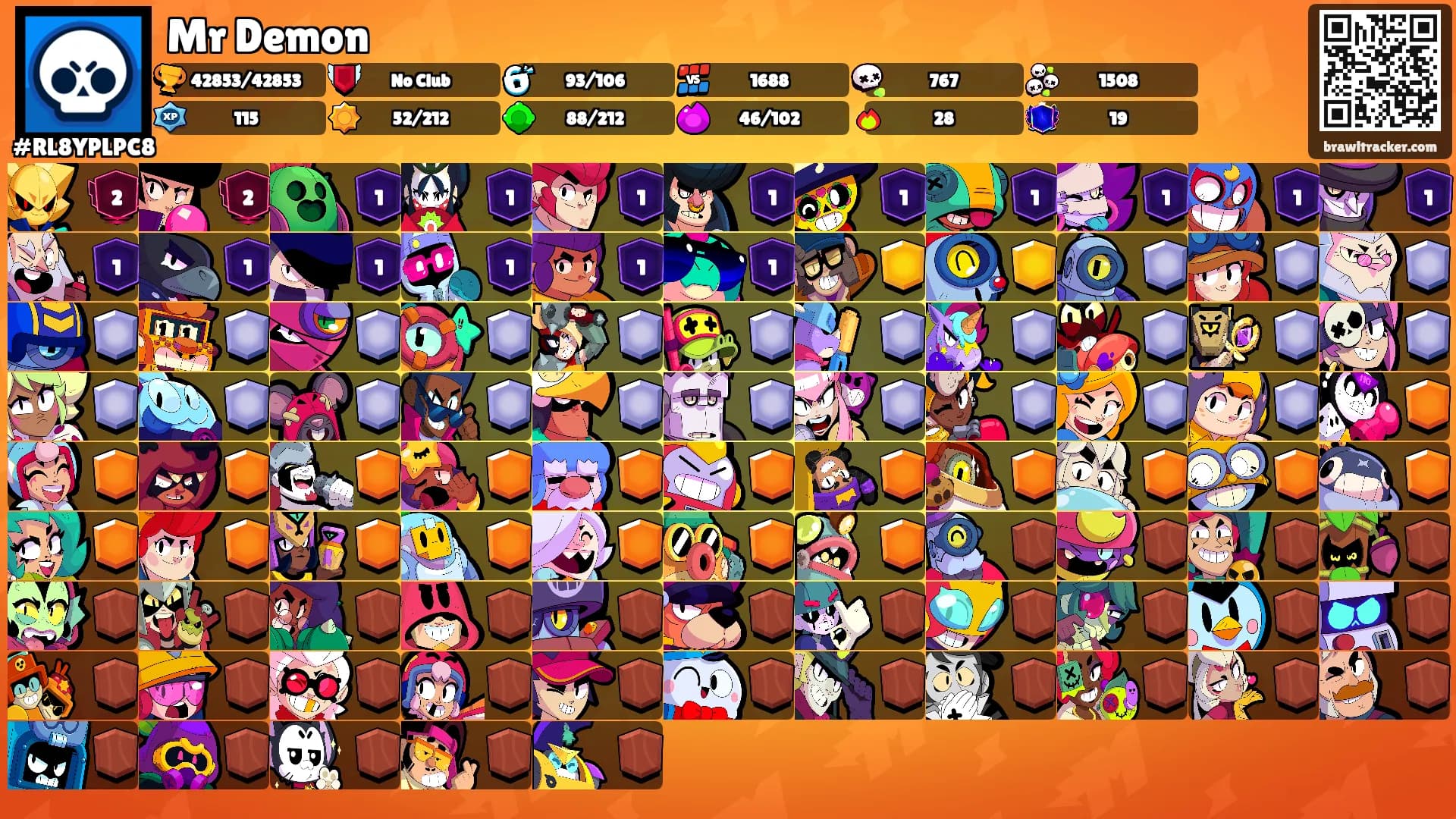 Mr Demon's Ranks