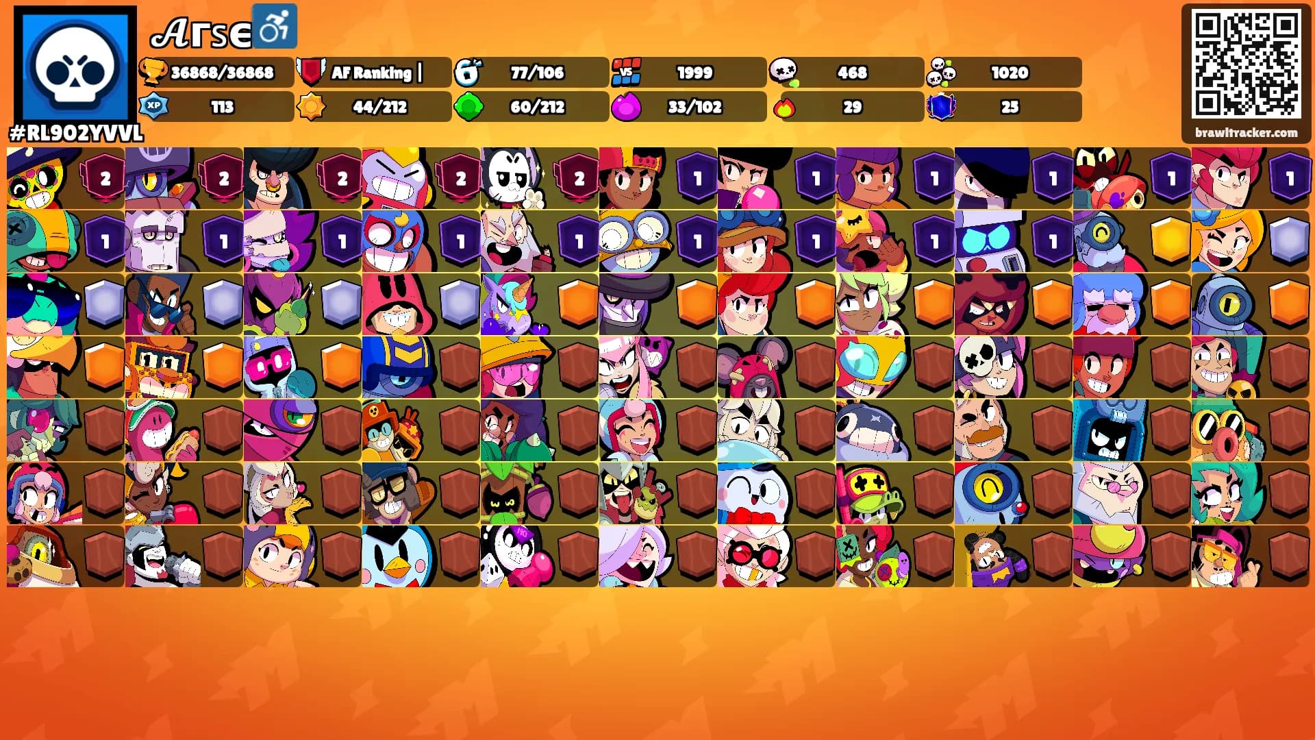 𝓐г𝗌ϵ♿️'s Ranks