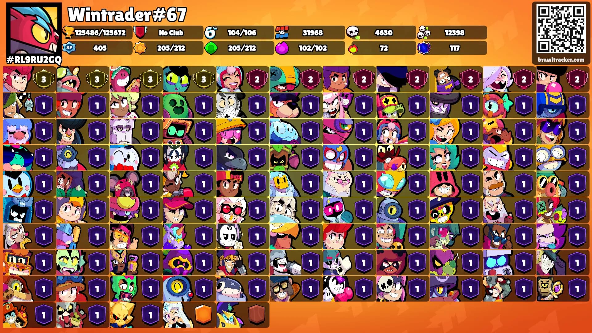 Wintrader#67's Ranks