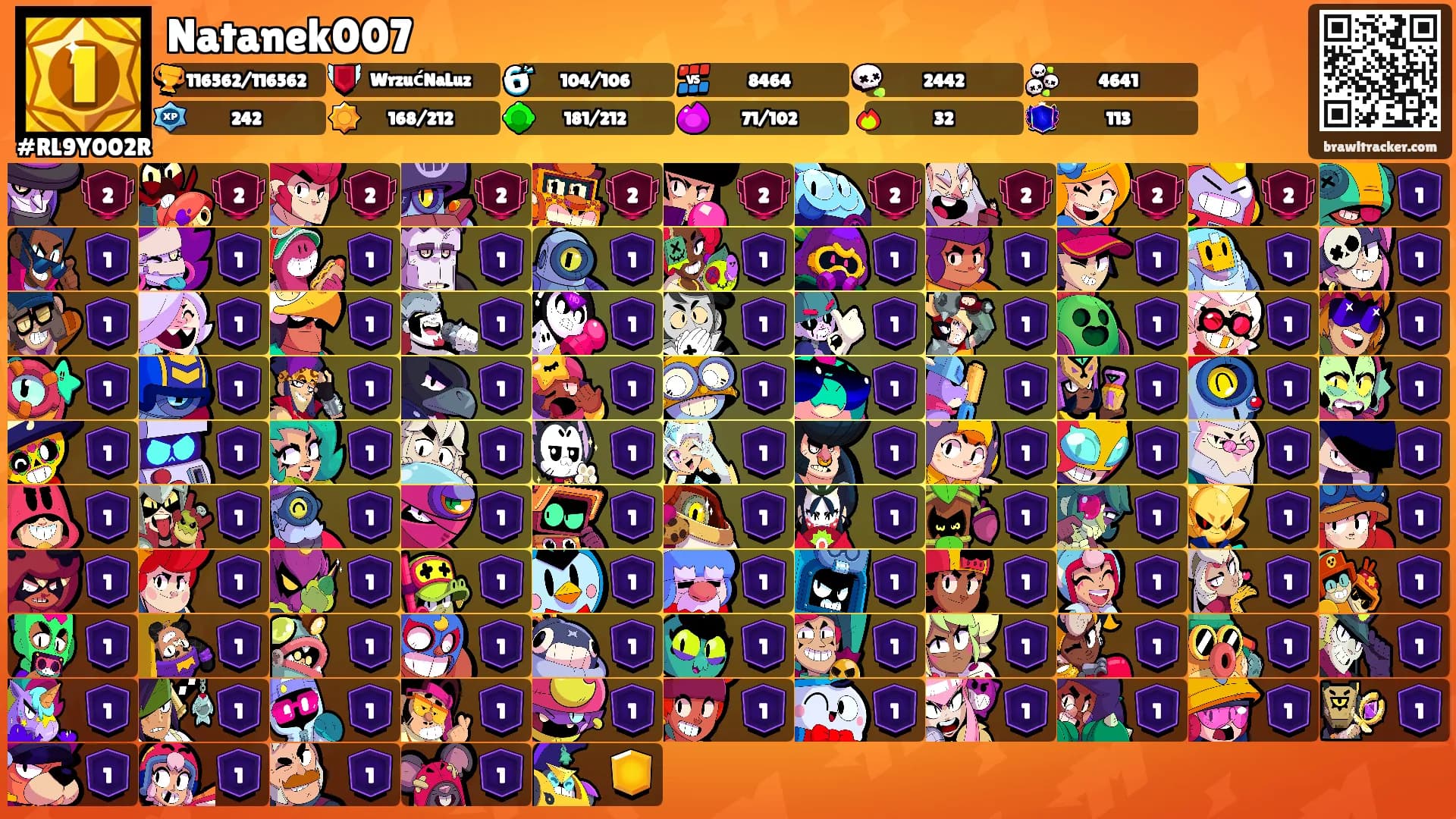 Natanek007's Ranks