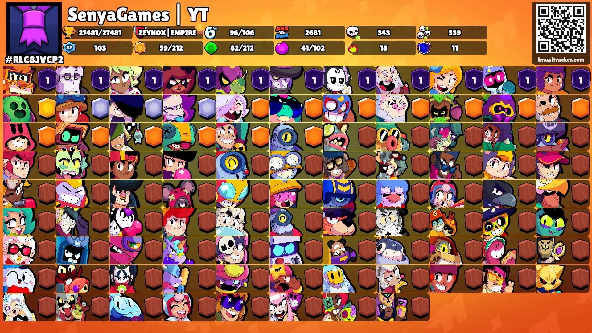 SenyaGames | YT's Ranks