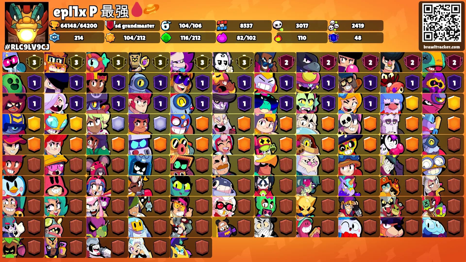epl1x P 最强🩸🪐's Ranks