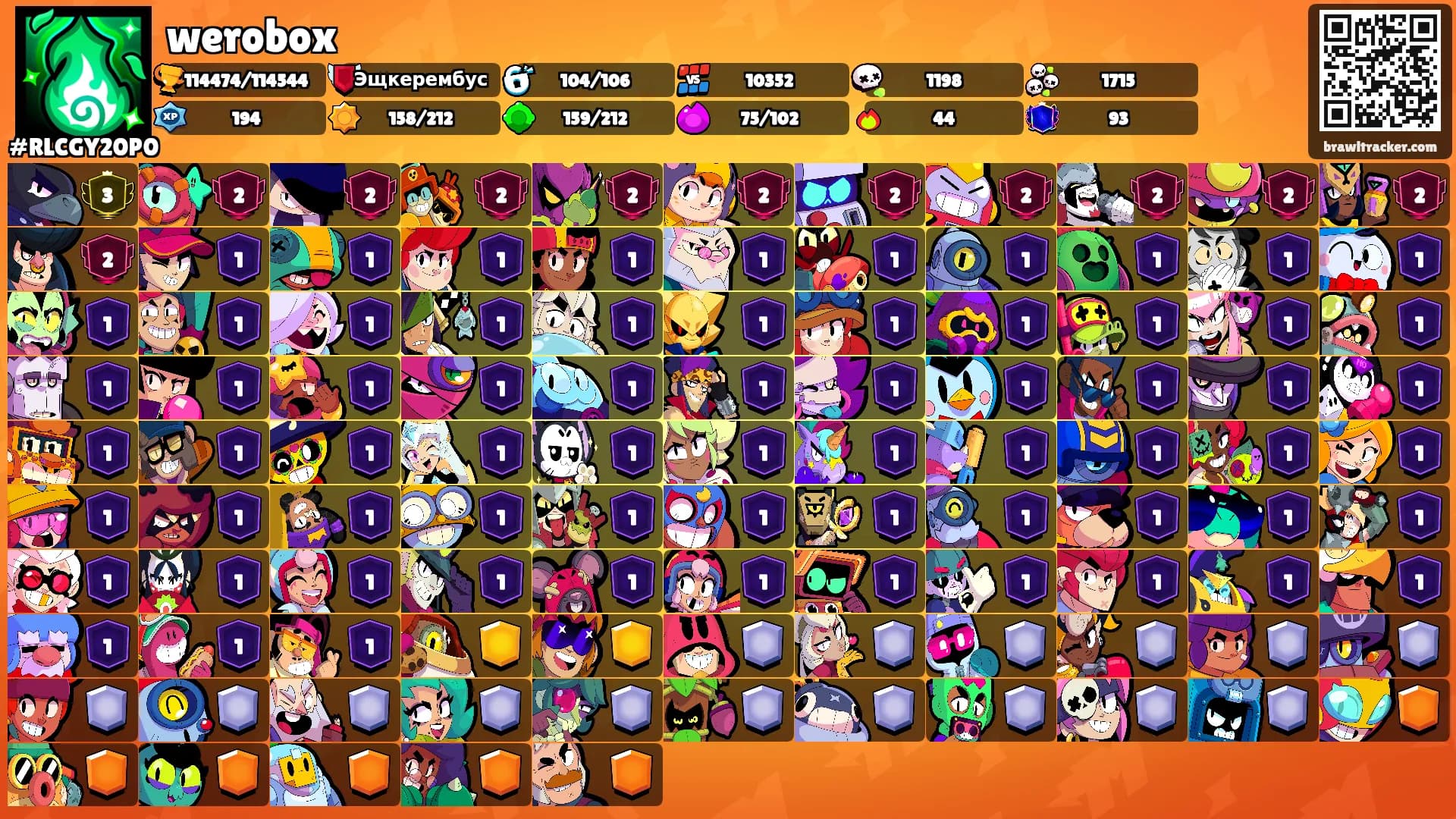 werobox's Ranks