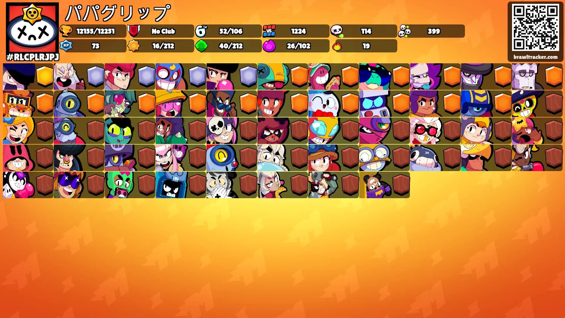 パパグリップ's Ranks
