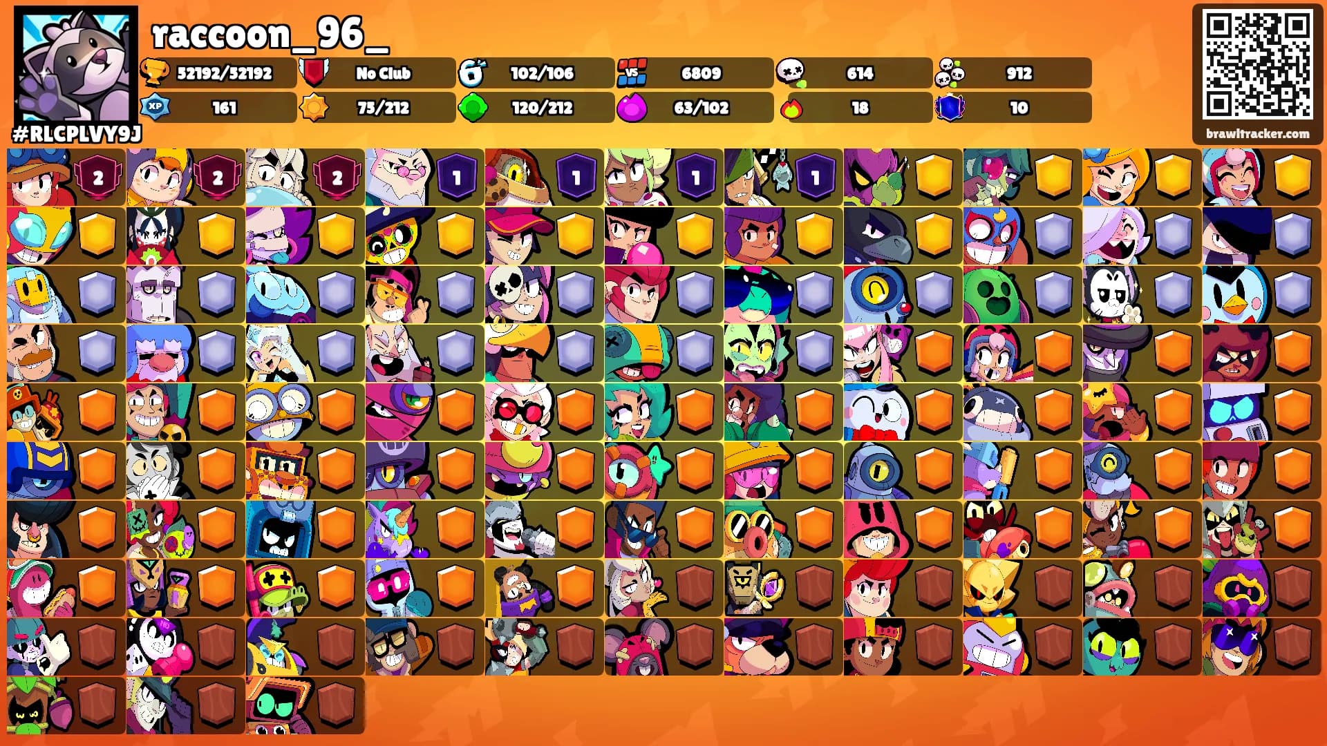 raccoon_96_'s Ranks