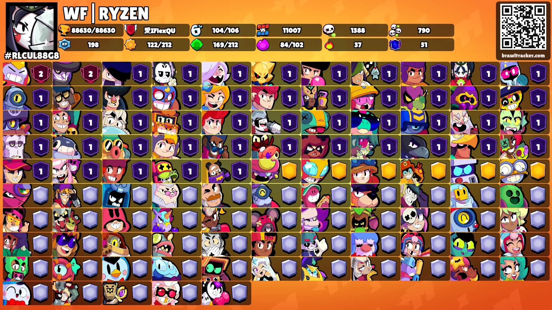 WF|RYZEN's Ranks