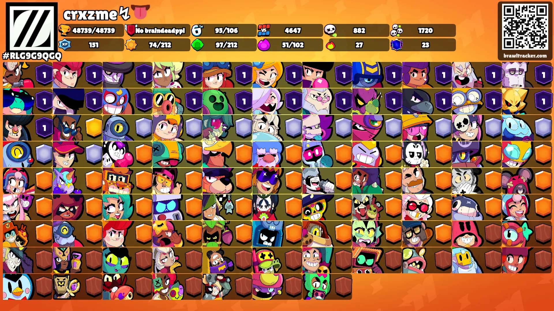 crxzme↯👅's Ranks