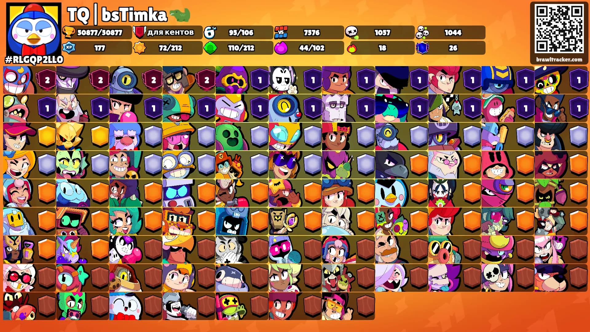 TQ|bsTimka 🐊's Ranks