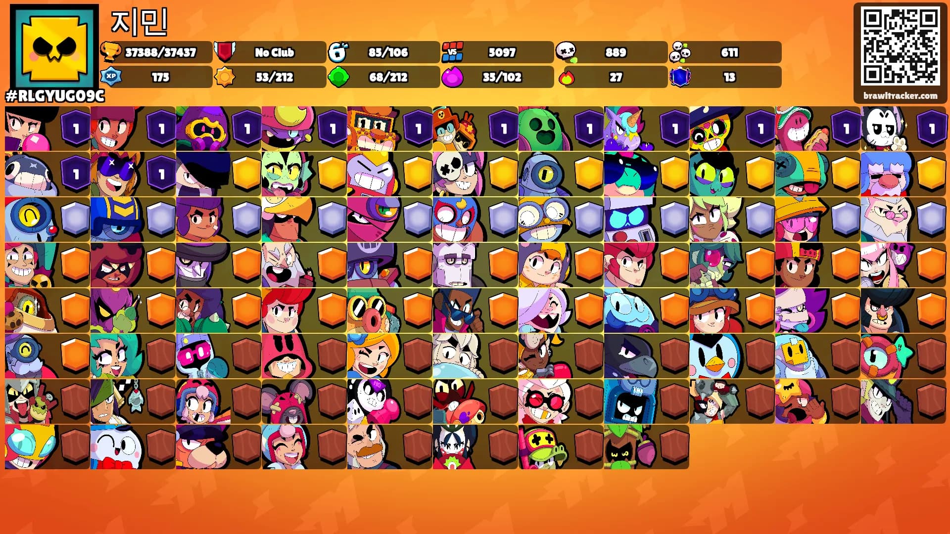지민's Ranks