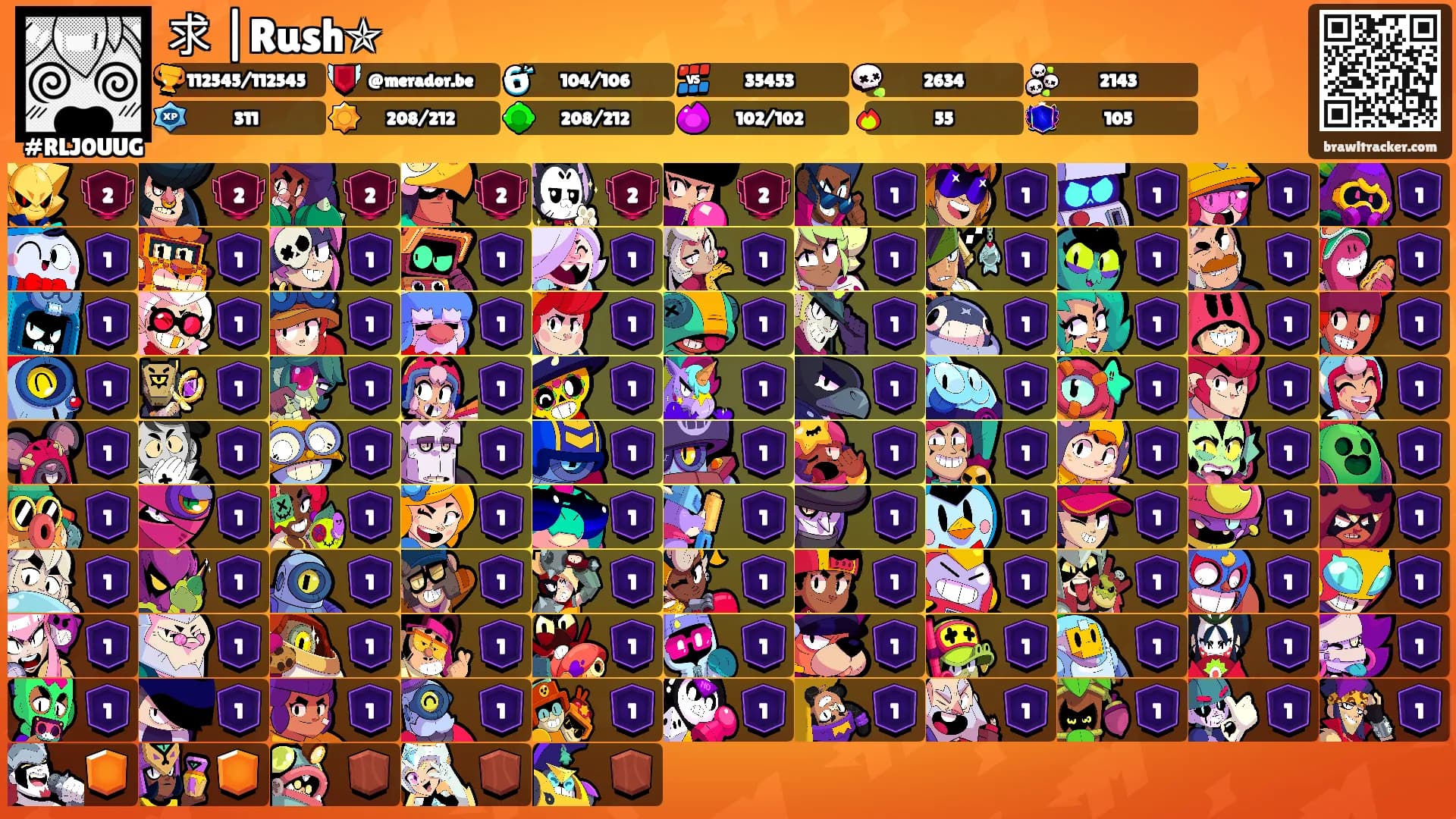 求 |Rush✯'s Ranks