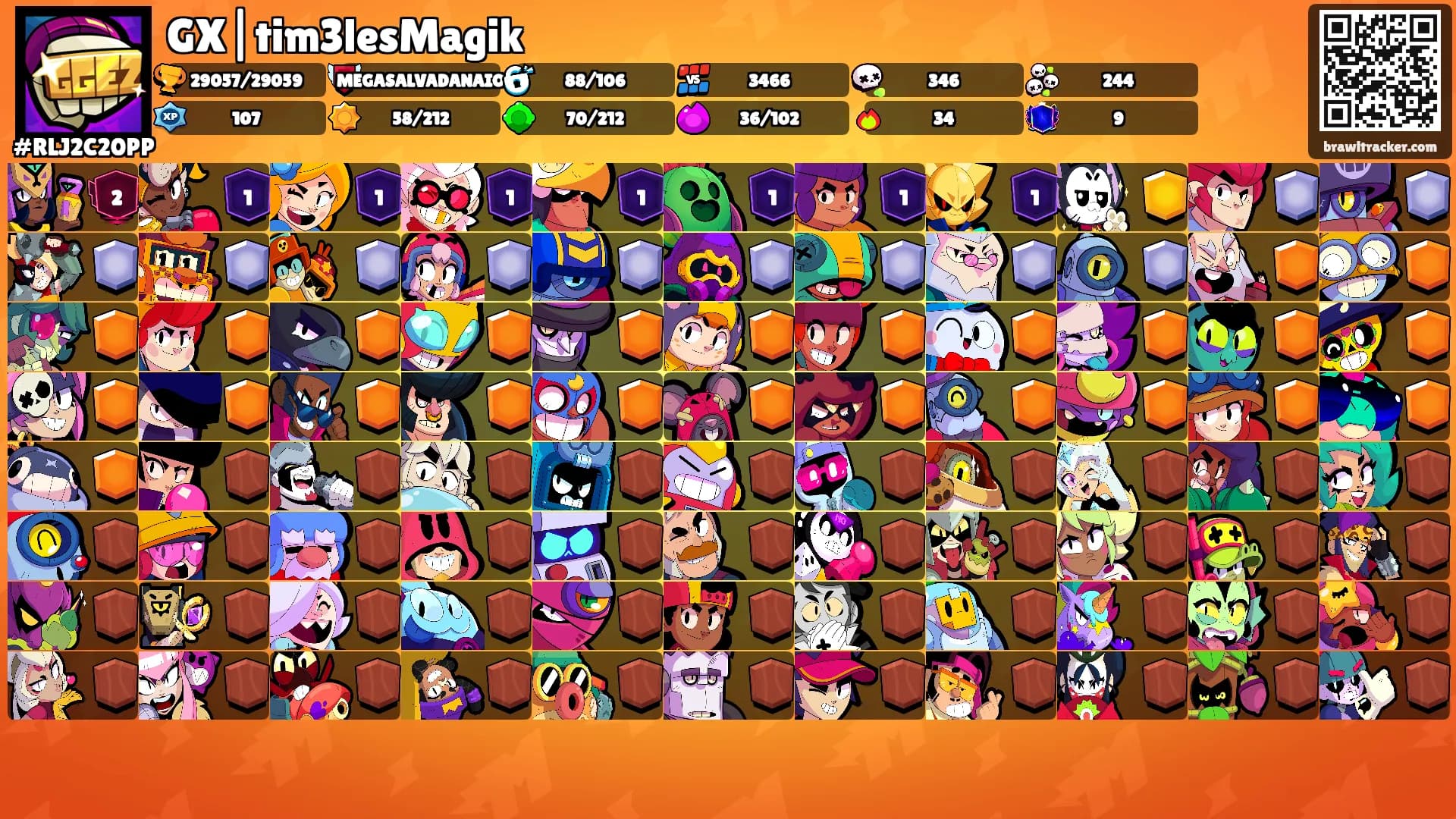 GX|tim3lesMagik's Ranks