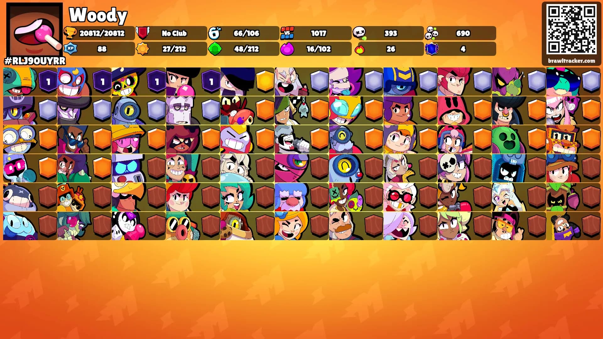 Woody's Ranks