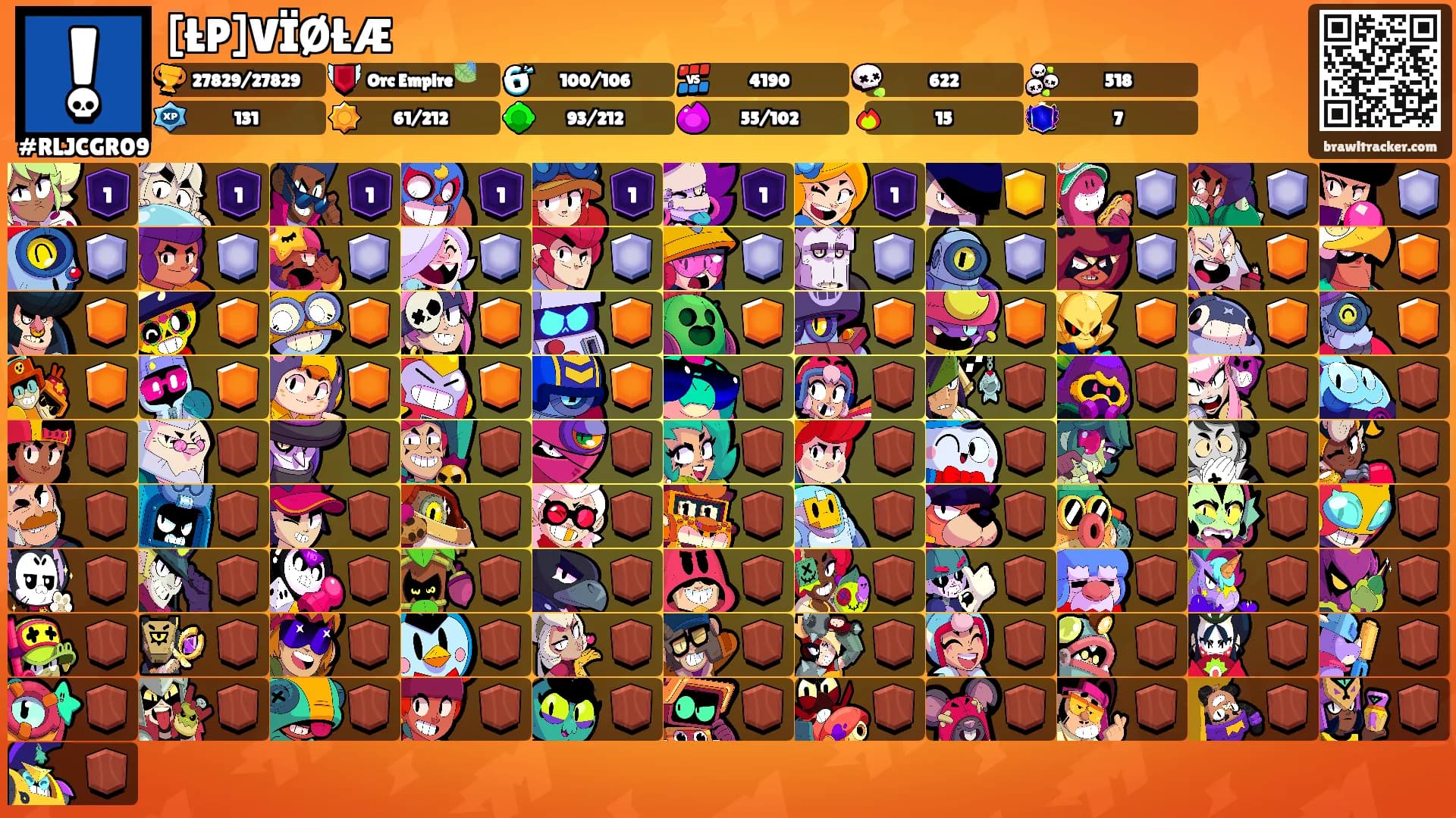 [ŁP]VÏØŁÆ's Ranks