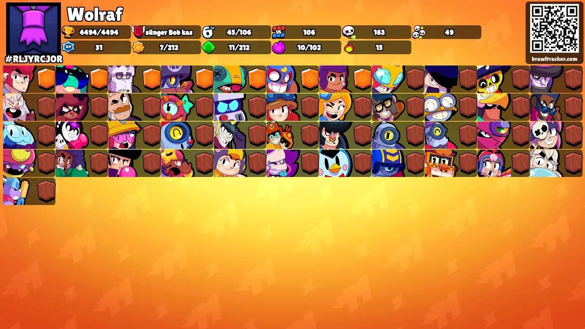 Wolraf's Ranks