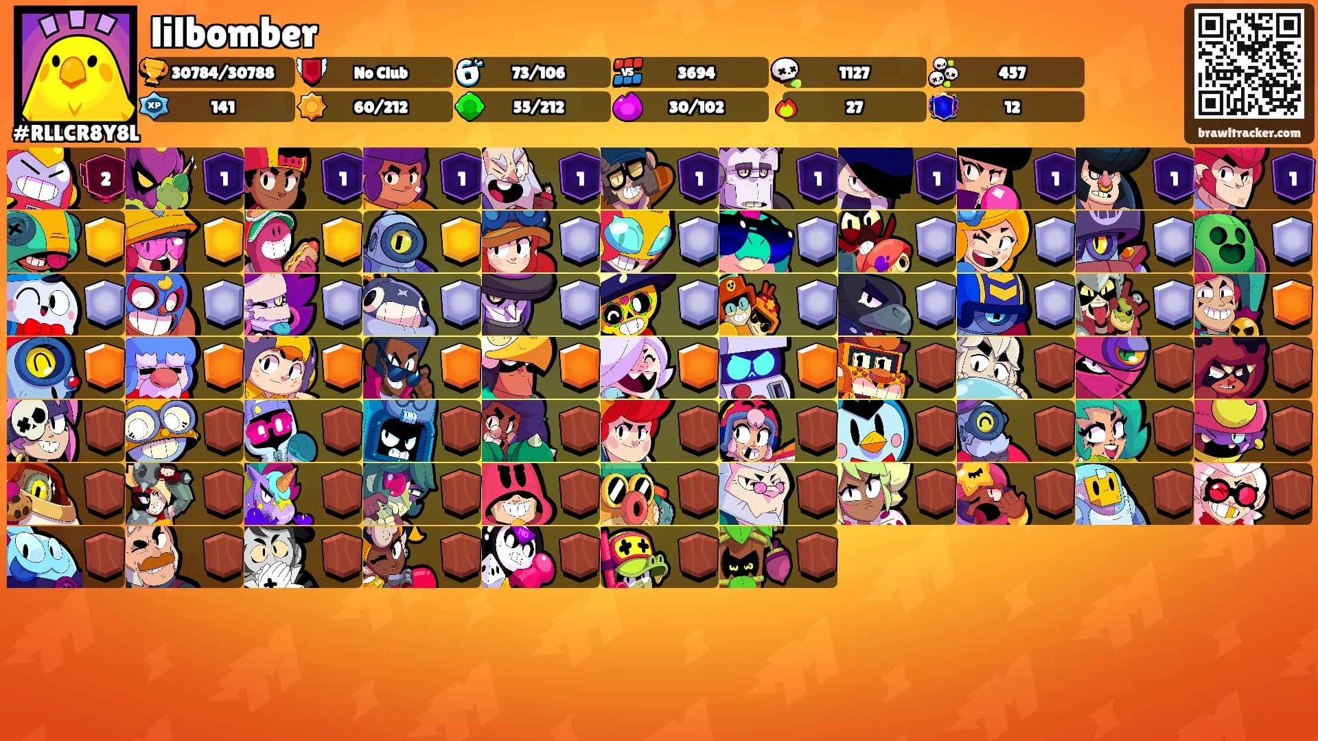 lilbomber's Ranks