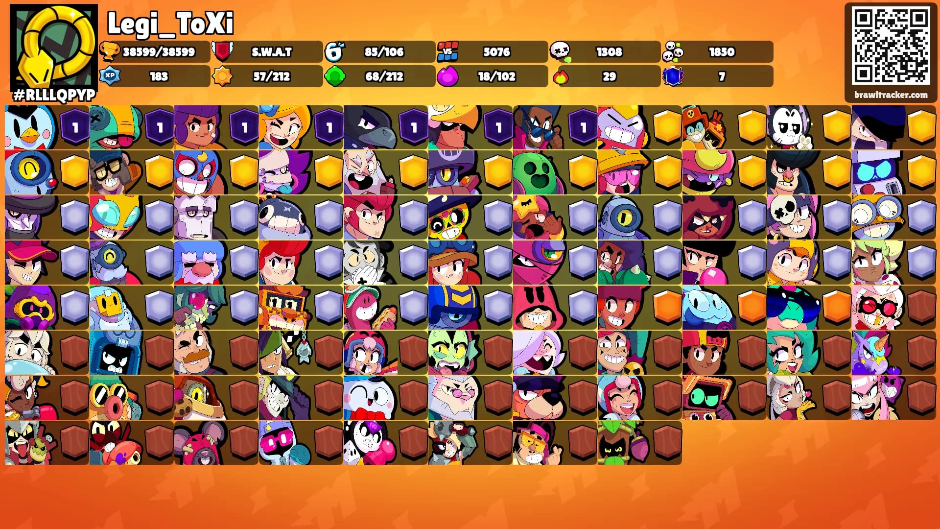 Legi_ToXi's Ranks