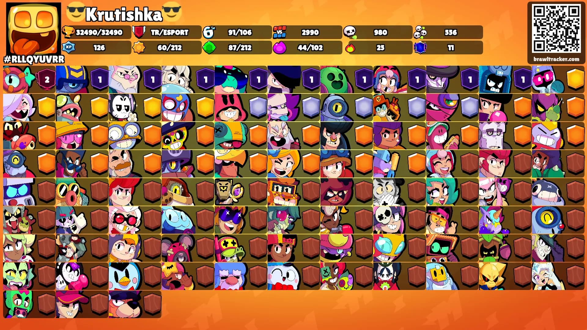😎Krutishka😎's Ranks