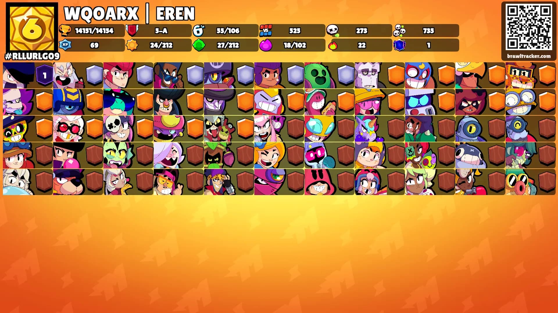 WQOARX | EREN's Ranks