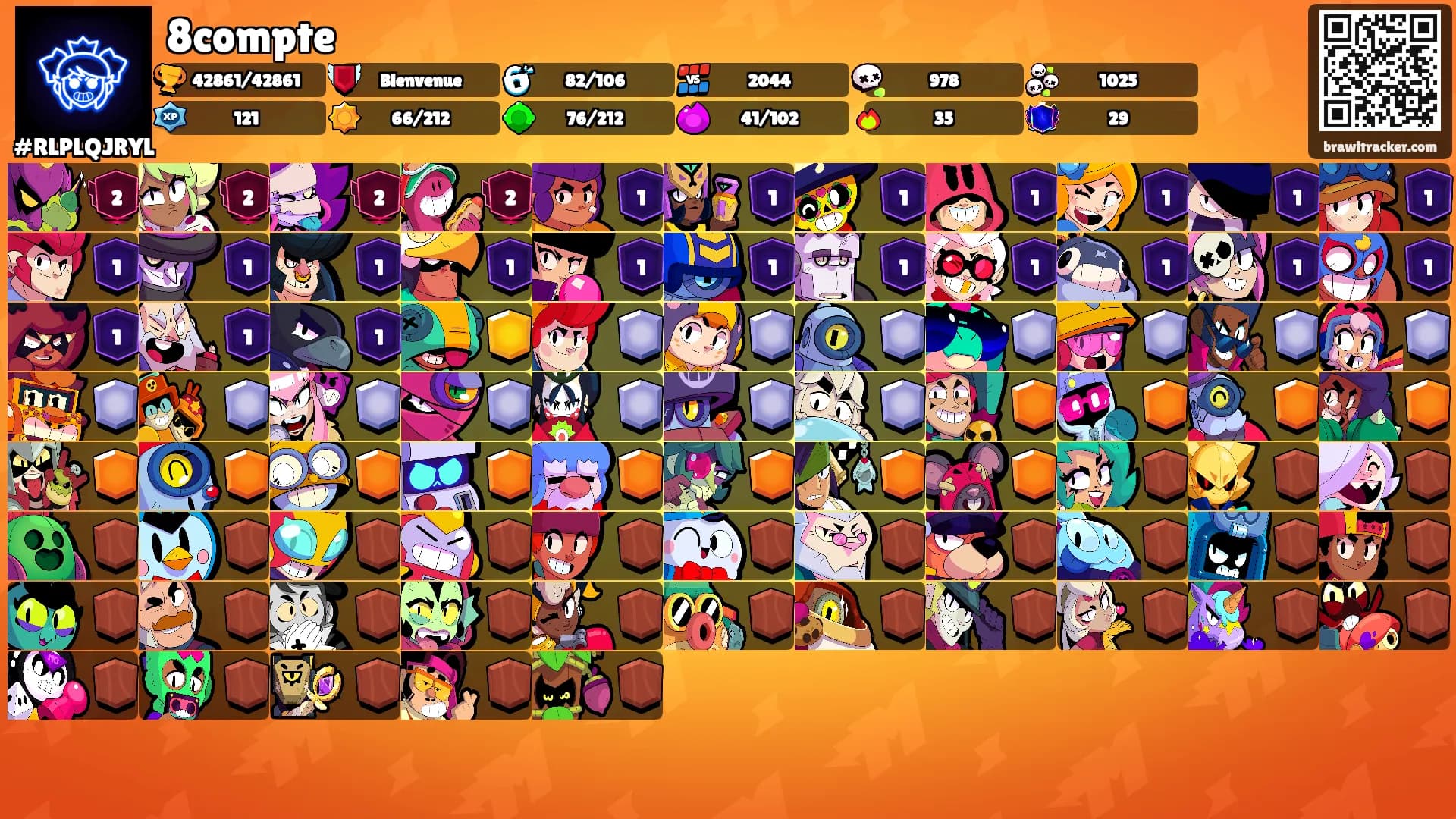 8compte's Ranks
