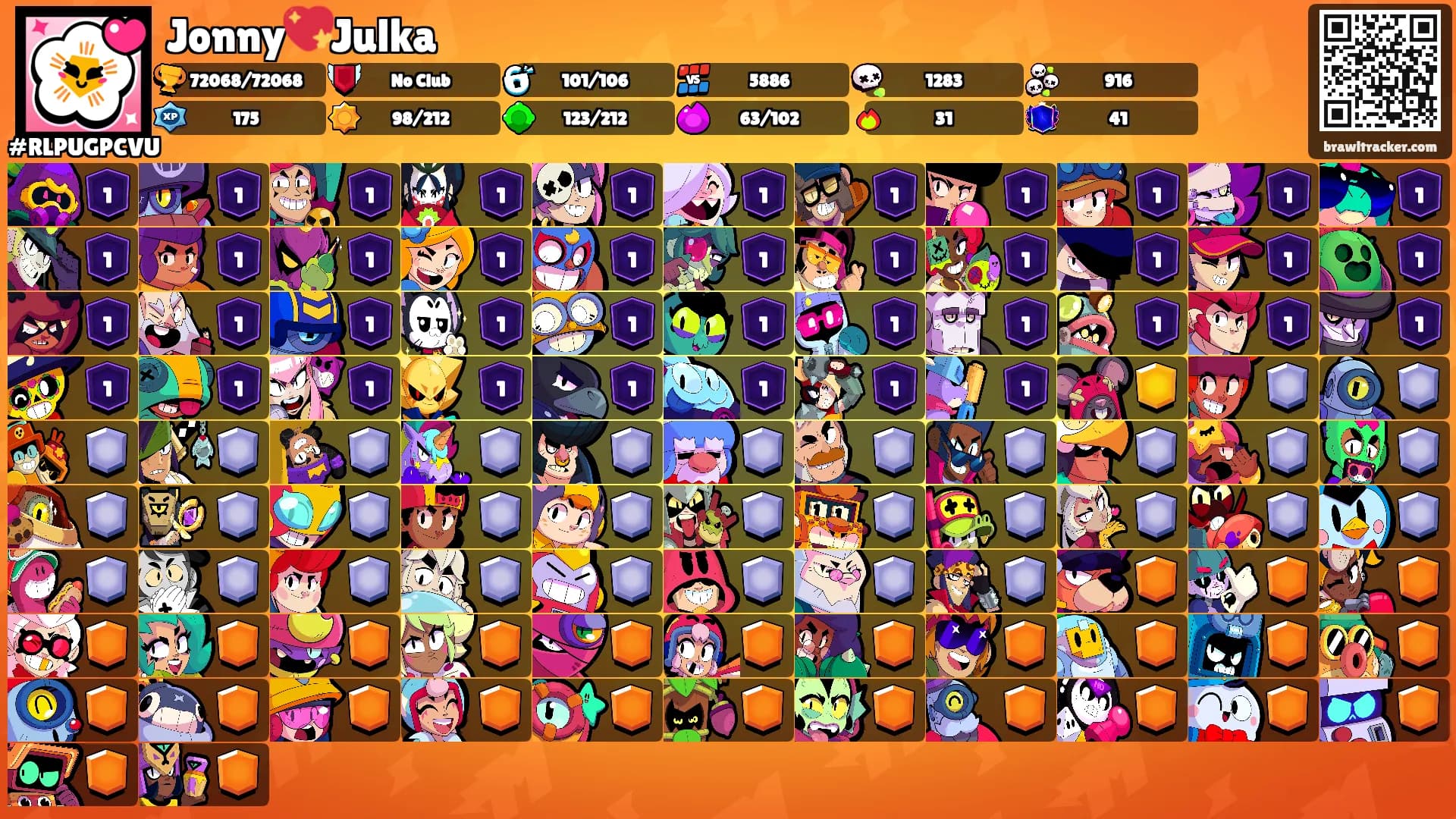 Jonny💖Julka's Ranks