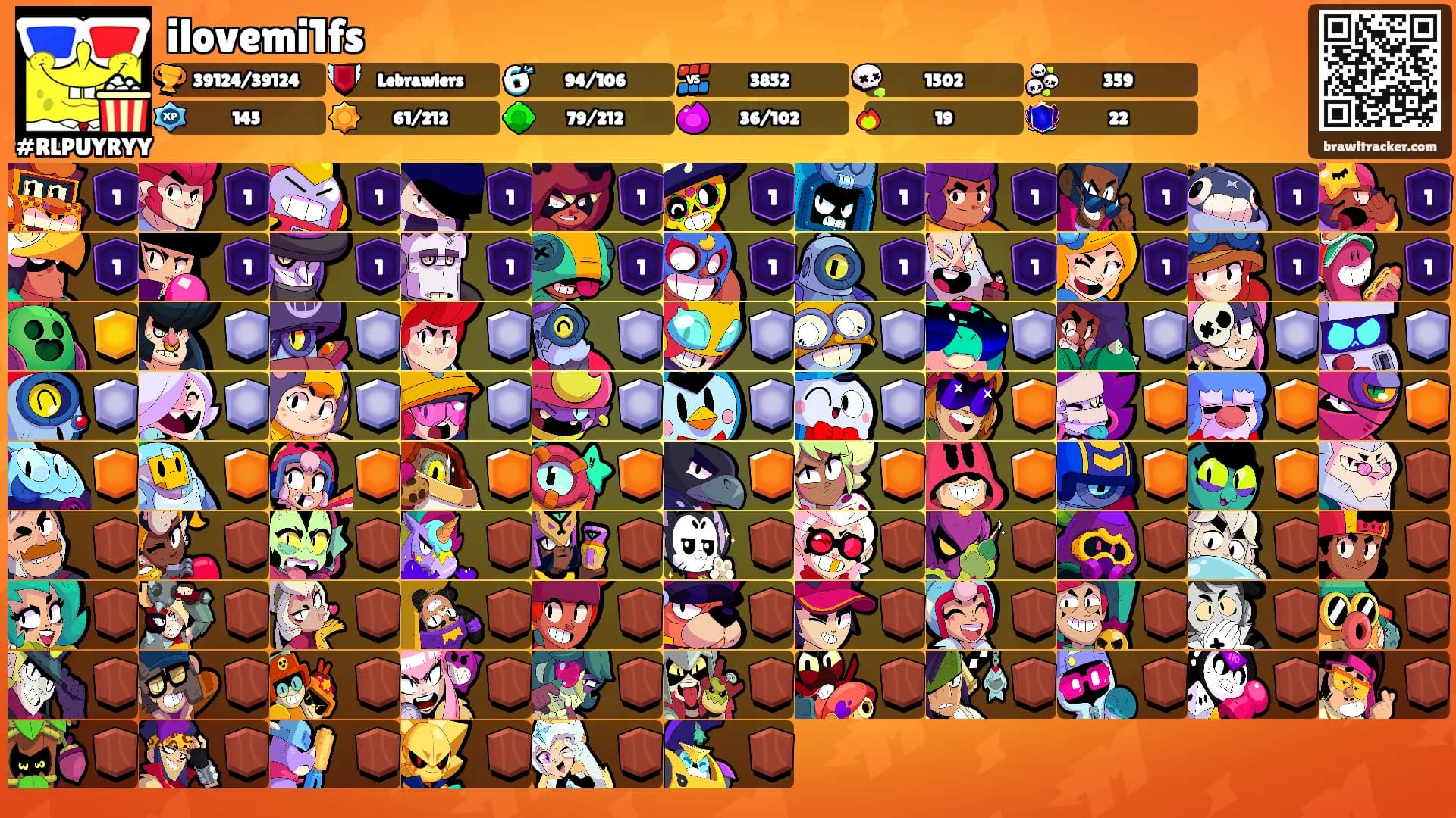 ilovemi1fs's Ranks
