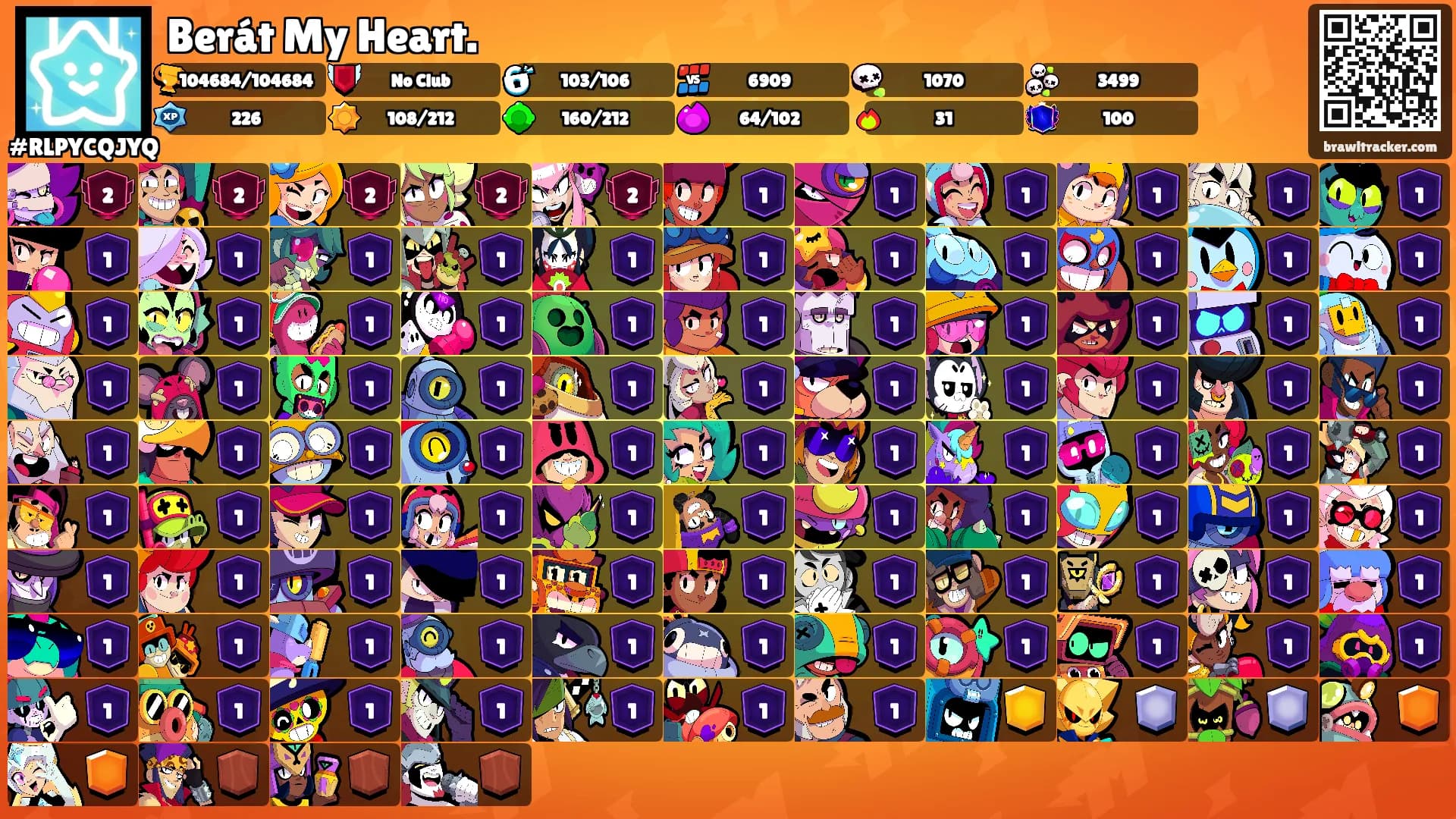 Berát My Heart.'s Ranks
