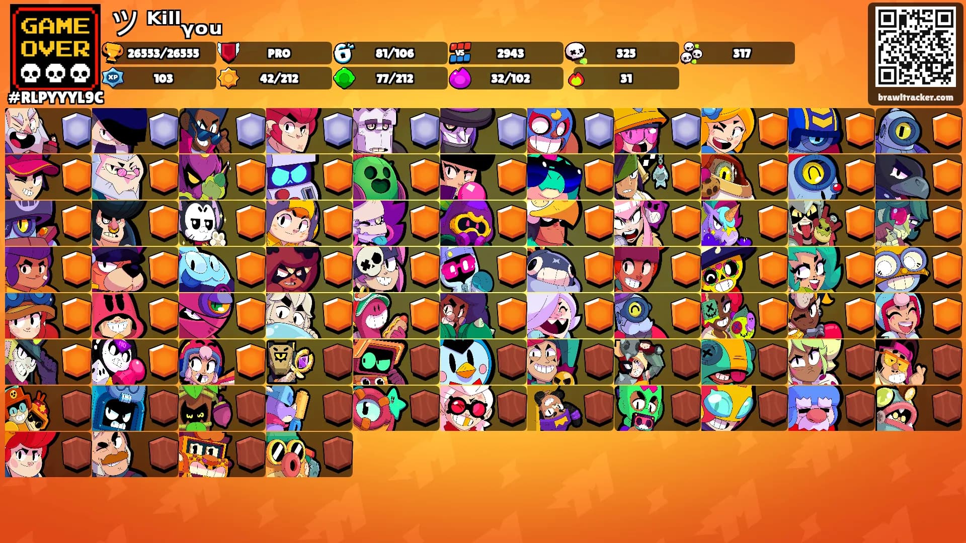 ツ ᴷⁱˡˡᵧₒᵤ's Ranks